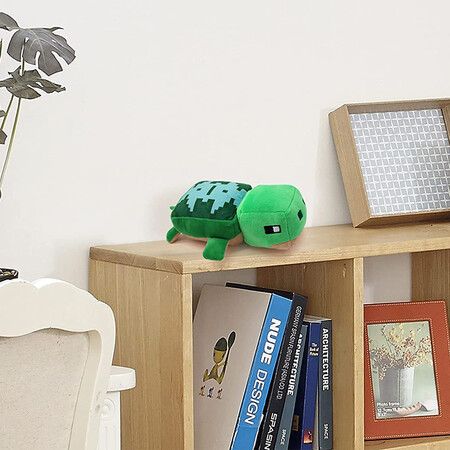 Happy Explorer Sea Turtle Plush Stuffed Animal Toy for Kids, Green