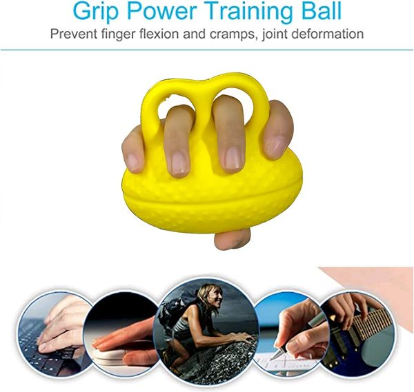 Hand Exercise Ball for hand therapy,Anti-Spasticity Finger Grip Stretcher Training Equipment