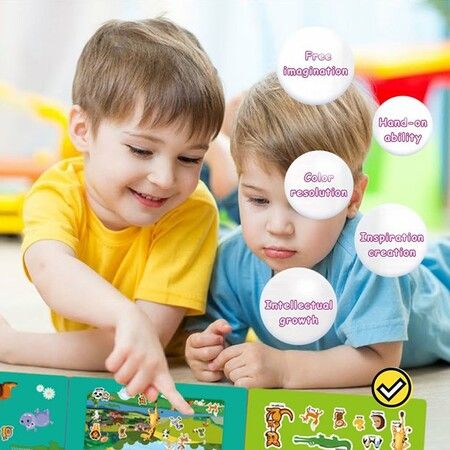 Children's Stickers, Activity Books, Children's Cognitive-guide Stickers