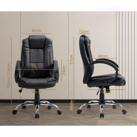 Gaming Chair Office Executive Computer Chairs Racing Footrest Recliner