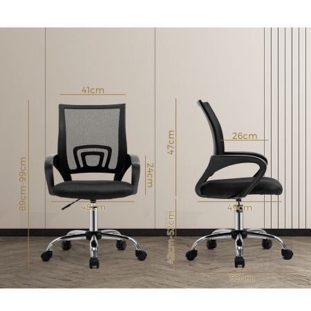 Office Chair Gaming Chair Computer Mesh Chairs Executive Black