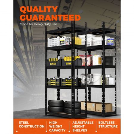 Sharptoo Warehouse Shelving Garage Shelves Storage Steel Rack Pallet Shelf1.5mx2