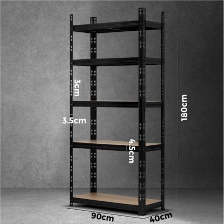 Sharptoo Warehouse Shelving Garage Shelves Storage Rack Pallet Racking 1.8*0.9m