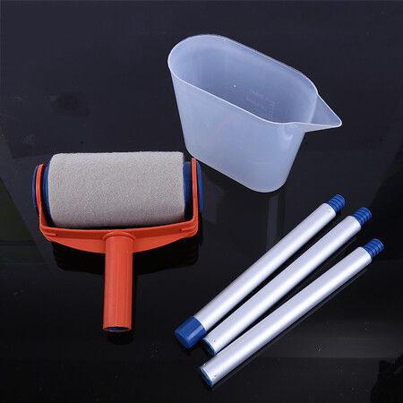 Paint Roller Wall Paint Brush Home DIY Tool Sets Multifunctional Accessories Extended Tube Cup Set