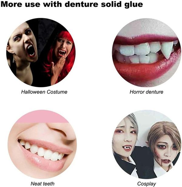 Temporary Teeth for Men and Women, Covers Imperfect Teeth, No Pain, No Shots, No Drilling, to Fix a Confident Smile (1 Pack)