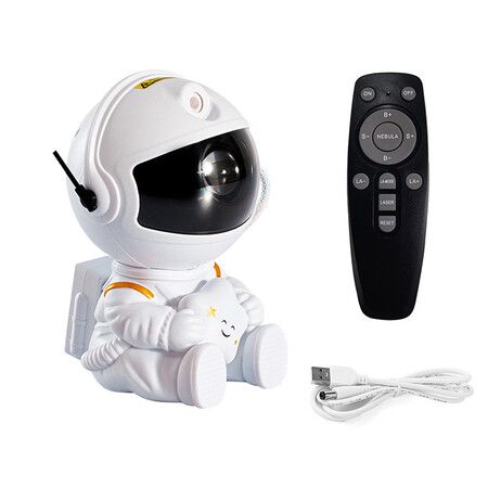 2022 Astronaut Star Projector Galaxy Lamp Night Light For Room Decoration Kids Gifts