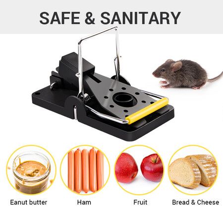 Mouse Trap, Humane Powered Mouse Catcher, Fast and Effective Sanitary Catcher(6 Pack )