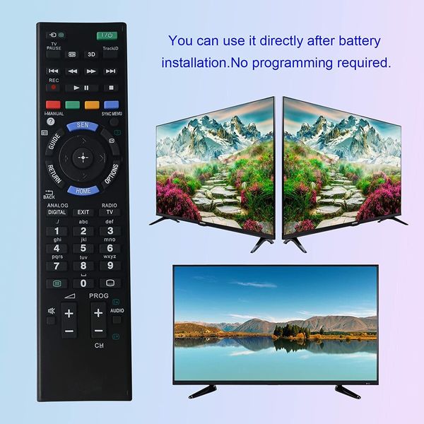 Replaced RM-ED047 Remote Control fit for Sony LED Smart TV XBR-49X850B KDL-32HX758