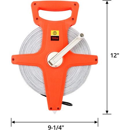 Open Reel Double Sided Fiberglass Tape Measure for Engineers