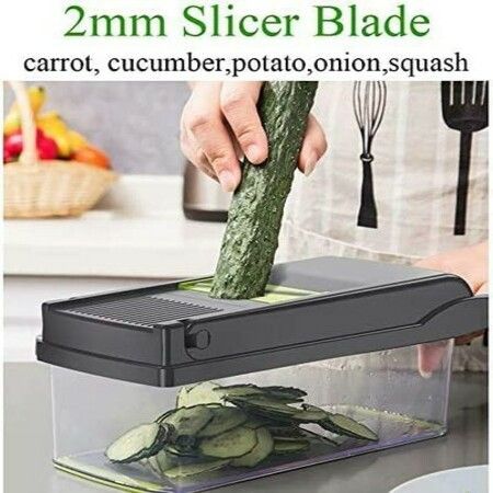 Vegetable Chopper Mandoline Slicer Cutter Chopper and Grater