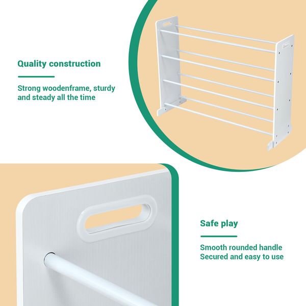 Kids Toy Box Bookshelf Storage Rack Organiser Display Shelf 4 Tier 12 Plastic Bins Drawers Unit Multi Colour Kidbot