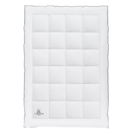 Mattress Topper King Single Size Soft Bed Mat Pad Pillowtop for Back Pain White Luxdream 900gsm