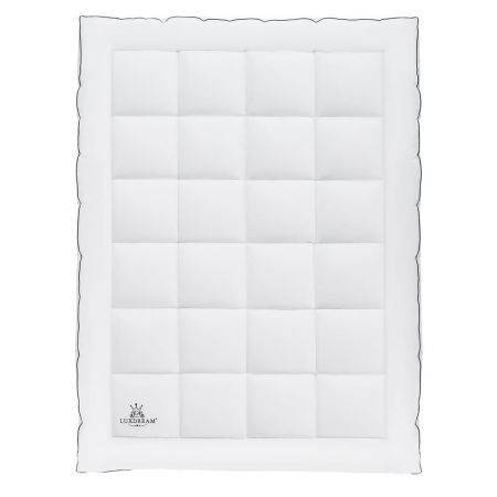 Double Size Mattress Topper Pillowtop Bed Pad Mat Soft for Back Pain White Luxdream 900gsm