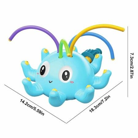 Kids Sprinkler Water Toys Spinning Octopus Sprinklers Outdoor Splash Play Toy