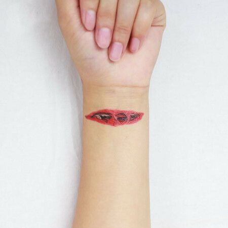 45 Sheets Halloween Waterproof Temporary Tattoos, Horror Realistic Fake Bloody Wound Stitch Scar Scab Black Spider Tattoo Sticker