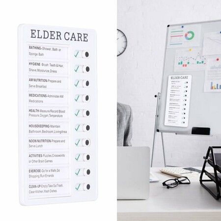 Chore Chart Memo Boards Portable Detachable Message Board Comfortable PVC Kids Chore Chart for Kids Older Care