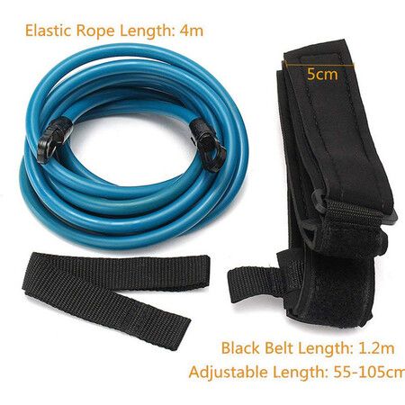 4M Swim Training Belts Swim Bungee Cords Resistance Bands