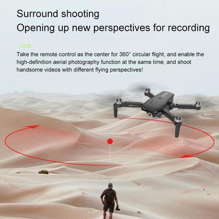 GPS Foldable Brushless Drone 8K HD Professional Aircraft Aerial Camera 5000M Long Endurance Flight with 2 Batteries