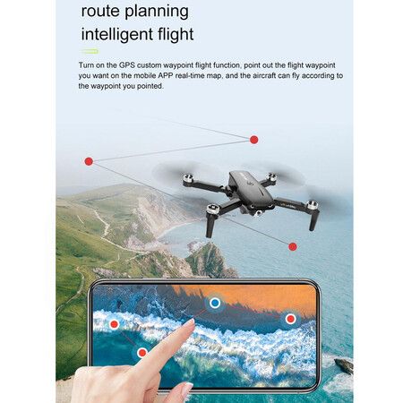 GPS Foldable Brushless Drone 8K HD Professional Aircraft Aerial Camera 5000M Long Endurance Flight with 2 Batteries