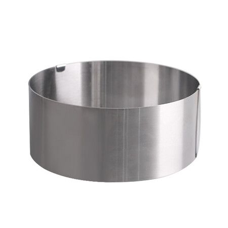 Cheers 6-12 Inches Adjustable Stainless Steel Round Mousse Ring Bake Tool Cake Size Mold