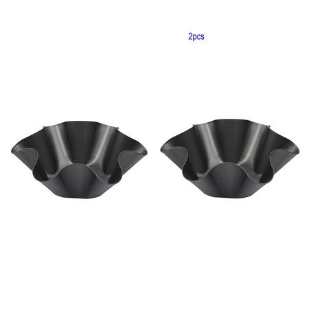 Cake Molds Tortilla Maker Taco Shell Maker Bowl Carbon Steel Baking Kitchen (2pcs)