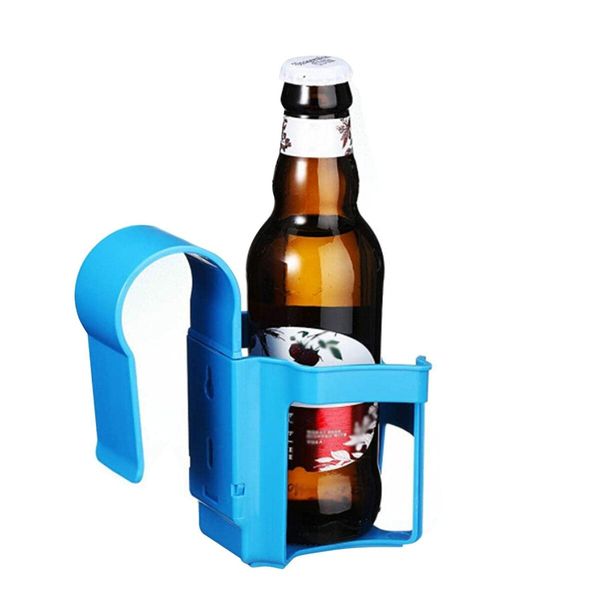 Poolside Cup Holder  Anti-Slip Drink Holder for Swimming Pools No Spills Sturdy Pool Beverage Holder Accessories Blue