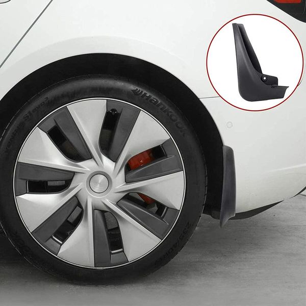 Tesla Model 3 Mud Flaps Splash Guards 2016-2022(Set of Four)