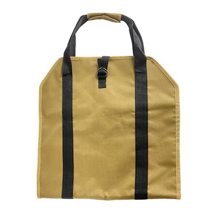 Firewood Storage Bag Canvas Outdoor Camping Wood Log Carrier Match Bag Package Outdoor Tote Home Fireplace Supplies