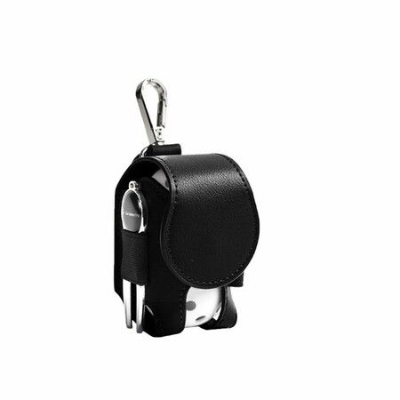 Mini Pocket Leather Golf Ball Storage Pouch Portable Golf Waist Holder Bag Random Color Send