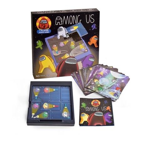 Among Us Ghost Seekers Puzzle Family Board Card Games Interactive game