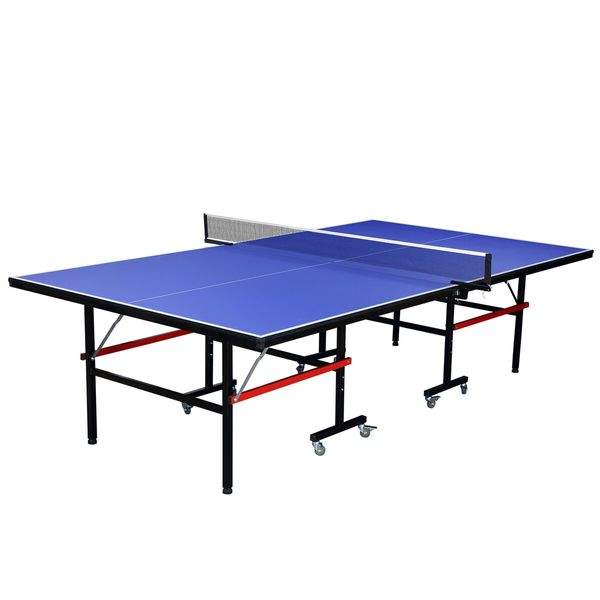 Table Tennis Table Ping Pong Set Foldable Portable Indoor Outdoor Single Player Playback Mode