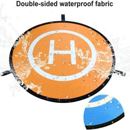 Drone Landing Pads,Waterproof 75cm 30Inch Universal Landing Pad Fast-fold Double Sided Quadcopter Landing Pads for RC Drones Helicopter DJI Spark Mavic Pro Phantom 2/3/4 Pro Inspire 2/1 3DR Solo