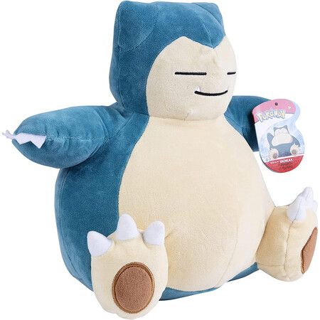 Pokemon Plush 10 Inch Snorlax Large Soft Plush Toy for Kids and Collectors