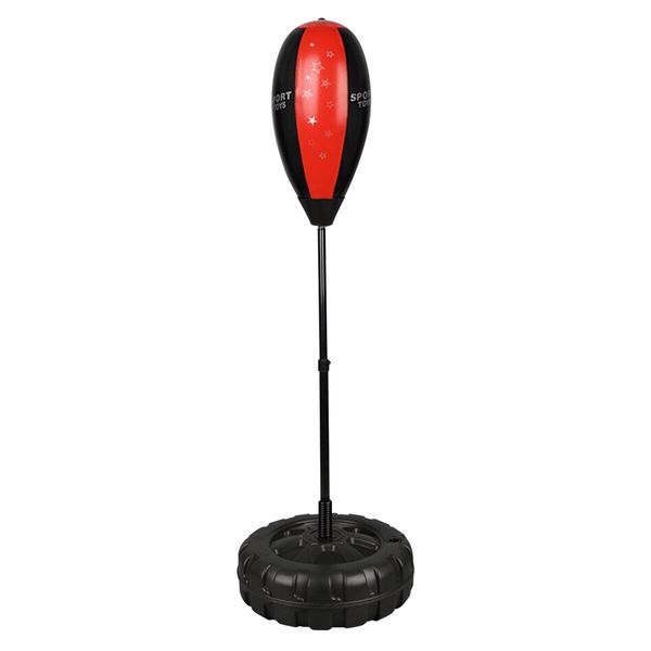 155CM Speed Ball Boxing Bag Punching Stand Set Freestanding Height Adjustable for Kids Adults with Gloves Pump