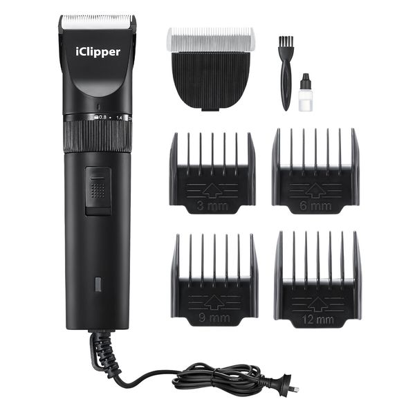 Dog Grooming Clipper Kit Pet Cat Haircut Puppy Hair Trimmer Cutter Animal Shaver Professional Cord