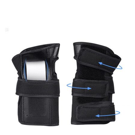 Adult Youth 3sets  Knee Pads for Skateboarding Roller Skating Inline Skate Cycling Bike SizeM 41-60kg