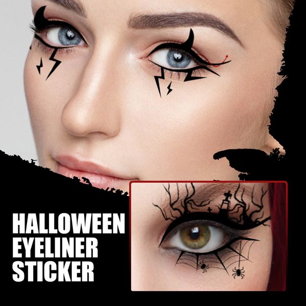 8pcs Eyeliners Halloween Fancy Fashion Costume Party Look