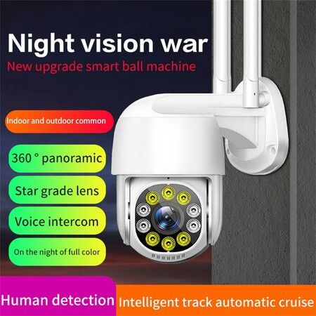 WiFi Remote Rontrol Monitor 1080P HD Full-color Night Vision Camera