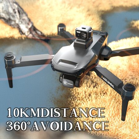 8K HD GPS Professional Aerial Drone 3-Axis Gimbal Brushless Obstacle Avoidance Drone Brushless Quadcopter RC Drone Toy