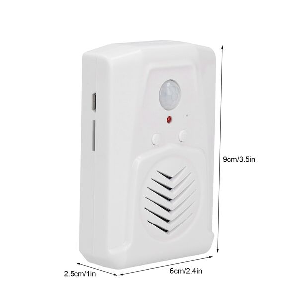 Infrared Induction Doorbell Motion Sensor Wireless Doorbell Security System Home Alarm With Voice Reminder Brand New