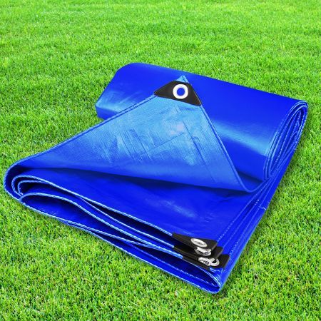 Manan Heavy Duty Tarp Tarpaulin Shelter Camping Tent Cover Waterproof 3.05x3.65m