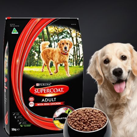 SUPERCOAT Adult 1 To 7 years All Breeds 100% Aussie Chicken Dry Dog Food 18kg