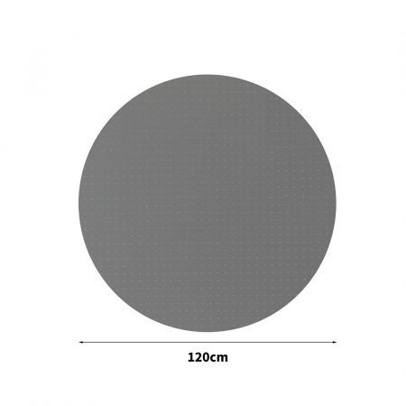 Marlow Chair Mat Round Carpet Protectors PVC Home Office Computer Mats Black