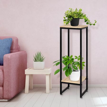 Plant Stand Garden Home Decor Natural Large