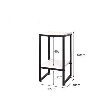 Plant Stand Garden Home Outdoor White Small