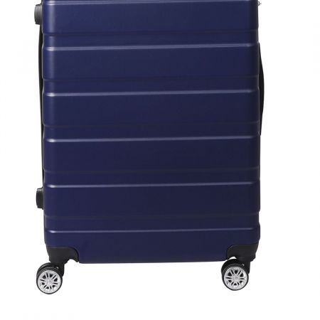 Slimbridge 24" Luggage Suitcase Trolley Travel Packing Lock Hard Shell Navy