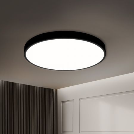 EMITTO 3-Colour Ultra-Thin 5CM LED Ceiling Light Modern Surface Mount 36W