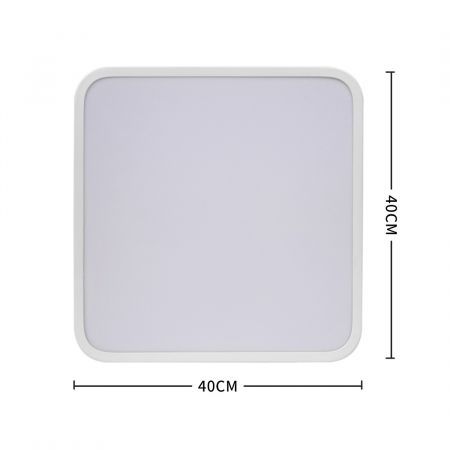 3-Colour Ultra-Thin 5CM LED Ceiling 54W White