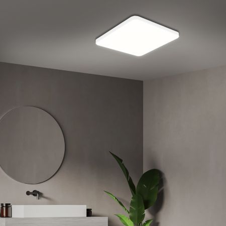 3-Colour Ultra-Thin 5CM LED Ceiling 54W White