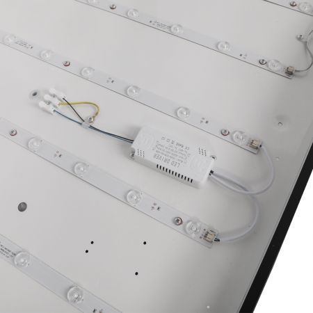 3-Colour Ultra-Thin 5CM LED Ceiling 90W Black